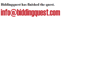 Tablet Screenshot of biddingquest.com